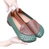 Breathable Soft-soled Cool Women's Shoes Summer New Mother Shoes Comfortable and Versatile Hollow Hole Shoes Single Shoes
