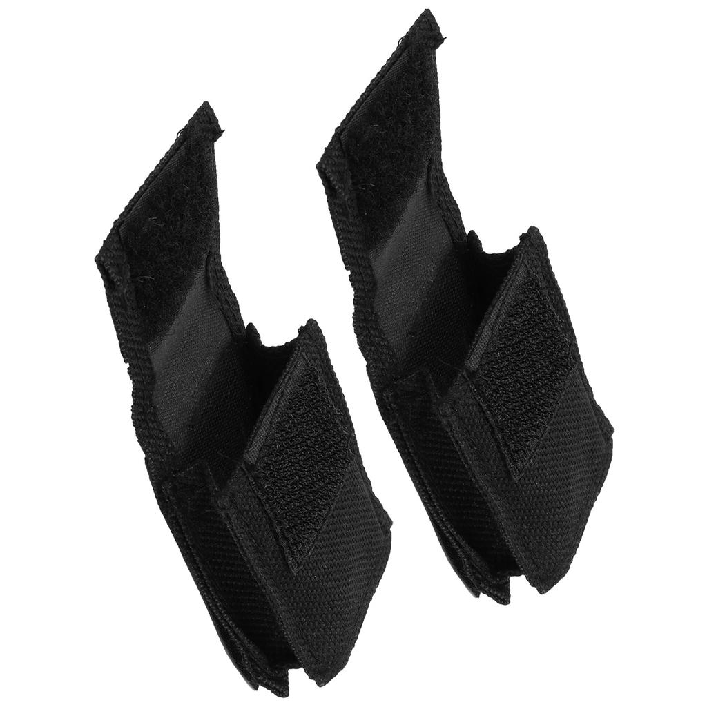 2Pcs Bass Battery Case 9V Guitar Pickup Nylon Holder Bag Cover Set Kit Accessory