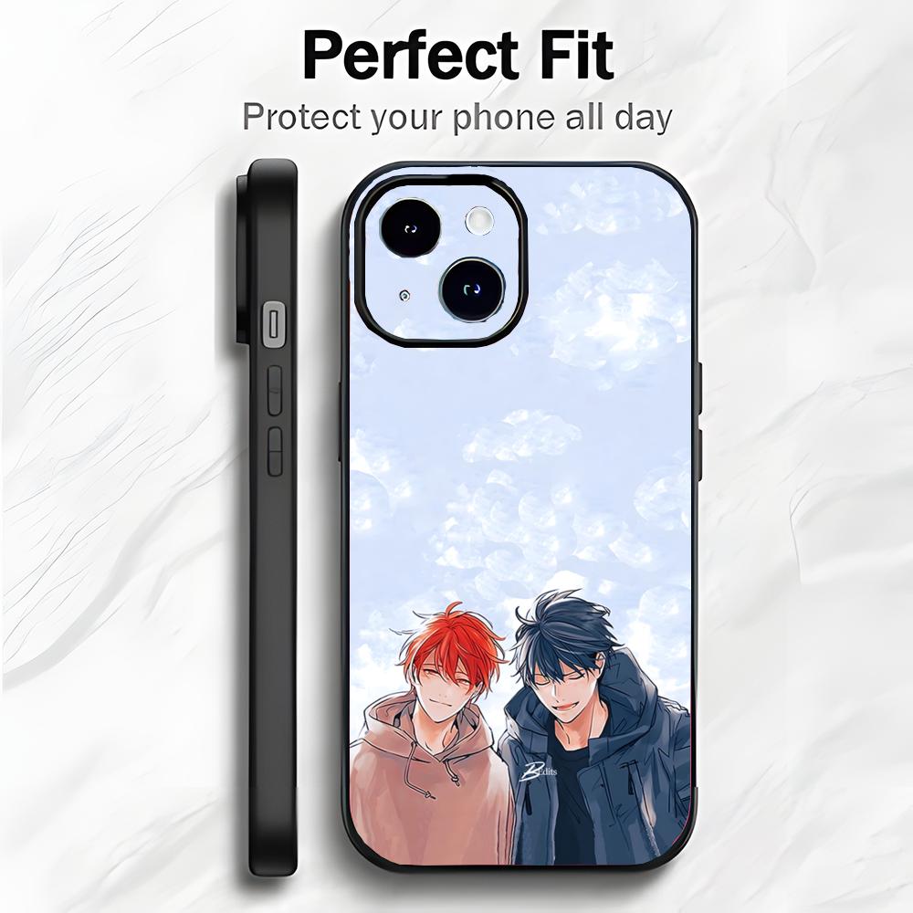 Heartfelt Japanese Anime G-Given Phone Case Phone Case Soft Packaging Lightweight For iPhone17 16 15 14 13ProMax