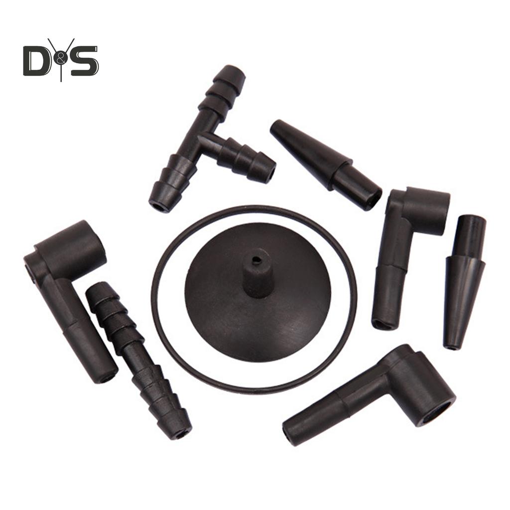 11Pcs Hand-Operating Vacuum Pump Brake Bleeder Machine Bleeding Tester Tool Set