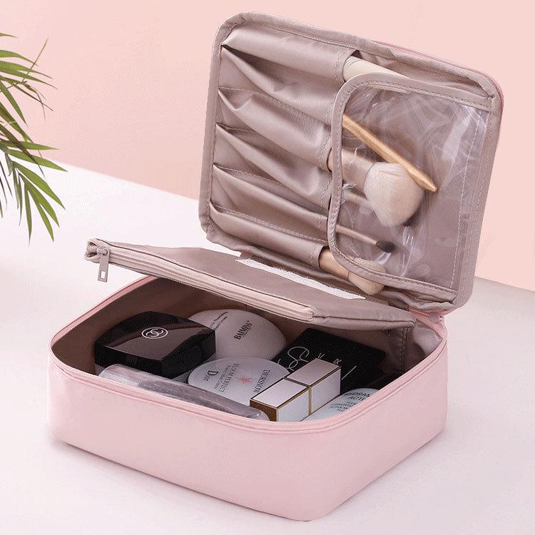 2022 High-End Travel Makeup Bag: Portable, Large Capacity, Handheld Storage