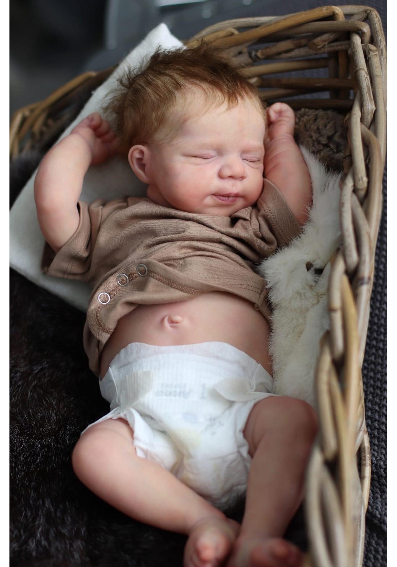 Realistic 49cm Reborn Baby Doll - Pascale 50cm Full Silicone Boy