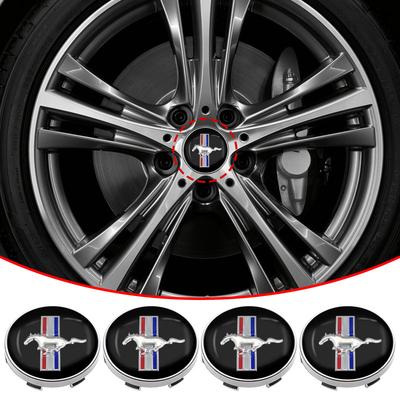 Car Wheel Center Hub Cap Car Rims Dust-proof Cover Hubcapss For Mustang ST Line Mondeo Focus Fiesta Escape Kuga Ecosport Ranger EXplorer Stickers