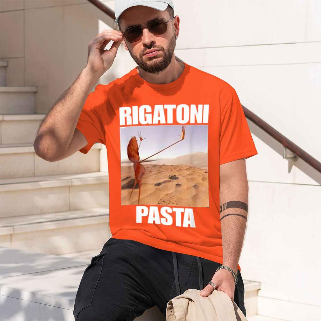 2026 New Model Marcus The Worm Rigatoni Pasta Tshirt Y2k Sarcastic Joke Saying Tee Novelty Gift Streetwear Aesthetic Clothes Sh