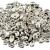 S925 Sterling Silver Irregular Nugget Spacer Beads for DIY Bracelets & Necklaces