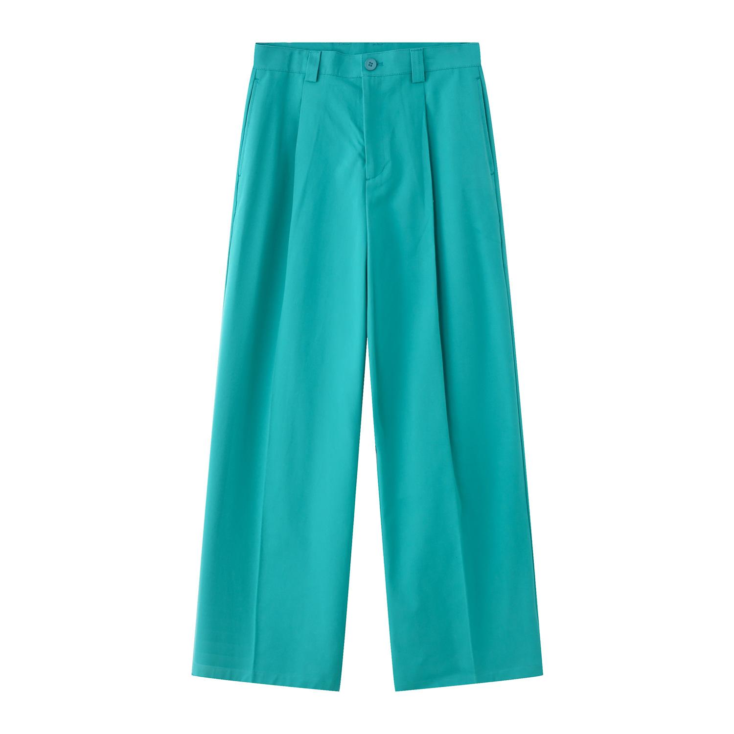 

Men s Spring/Summer New Korean Edition Loose Floor Sweeping Dad Casual Pants Multi color Fashion