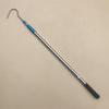 4-Meter Blue Telescopic Stainless Steel Hook Pole