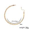 Colorfast Stainless Steel Jewelry Set: Summer Necklace & Bracelet for Women