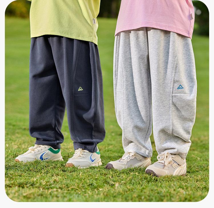 Dudu Home Kids' Cropped Spring Pants: Trendy, Versatile Children's Sportswear