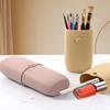 Silicone Makeup Brush Holder Anti-Fall Portable Makeup Brush Case Multifunctional Dust-proof Pen Holder Travel Essentials