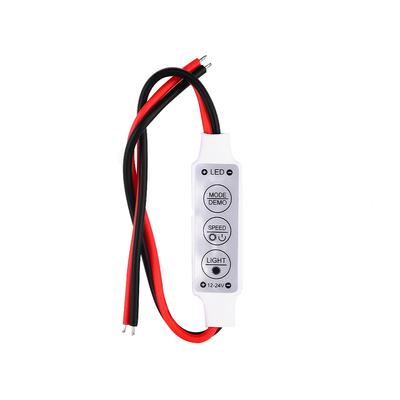 10/5 ks mini 12V LED stmívač světla 3 klávesy ovladač stmívač a spínač 3528 5050 5630 nejnovější ovládání LED pásky světla