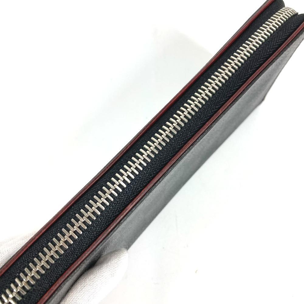 Louis Vuitton N63304 Damier Graphite Zippy Wallet Zip Around Wallet Black/Red