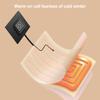 Electric Heated Scarf 3 Temperature Gears Black USB Heating Neck Wrap for Cold Winter Day