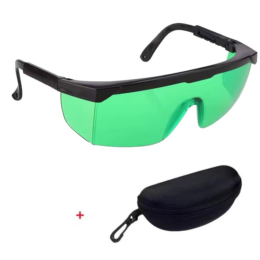 Laserové brýle Ochranné brýle proti světlu pro laserovou ochranu Bezpečnost zraku Vertikální horizontální laserové díly