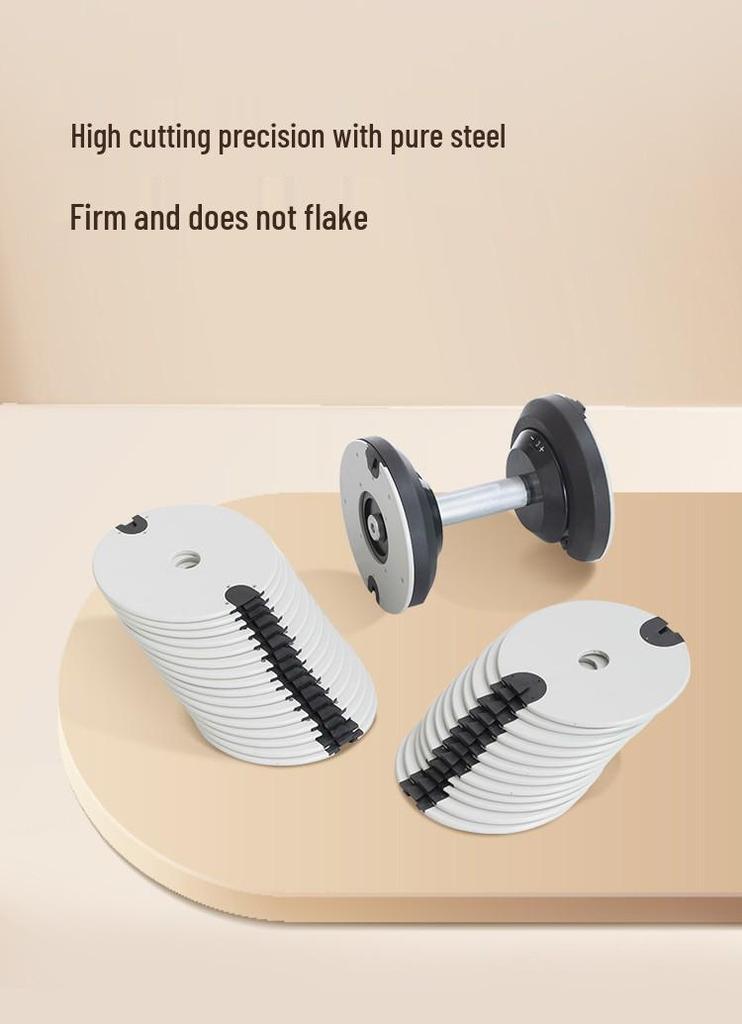 Smart Adjustable Dumbbell Set: Automatic Weight Change, Men & Women Home Fitness, Cast Iron Electroplated, 16/36KG.