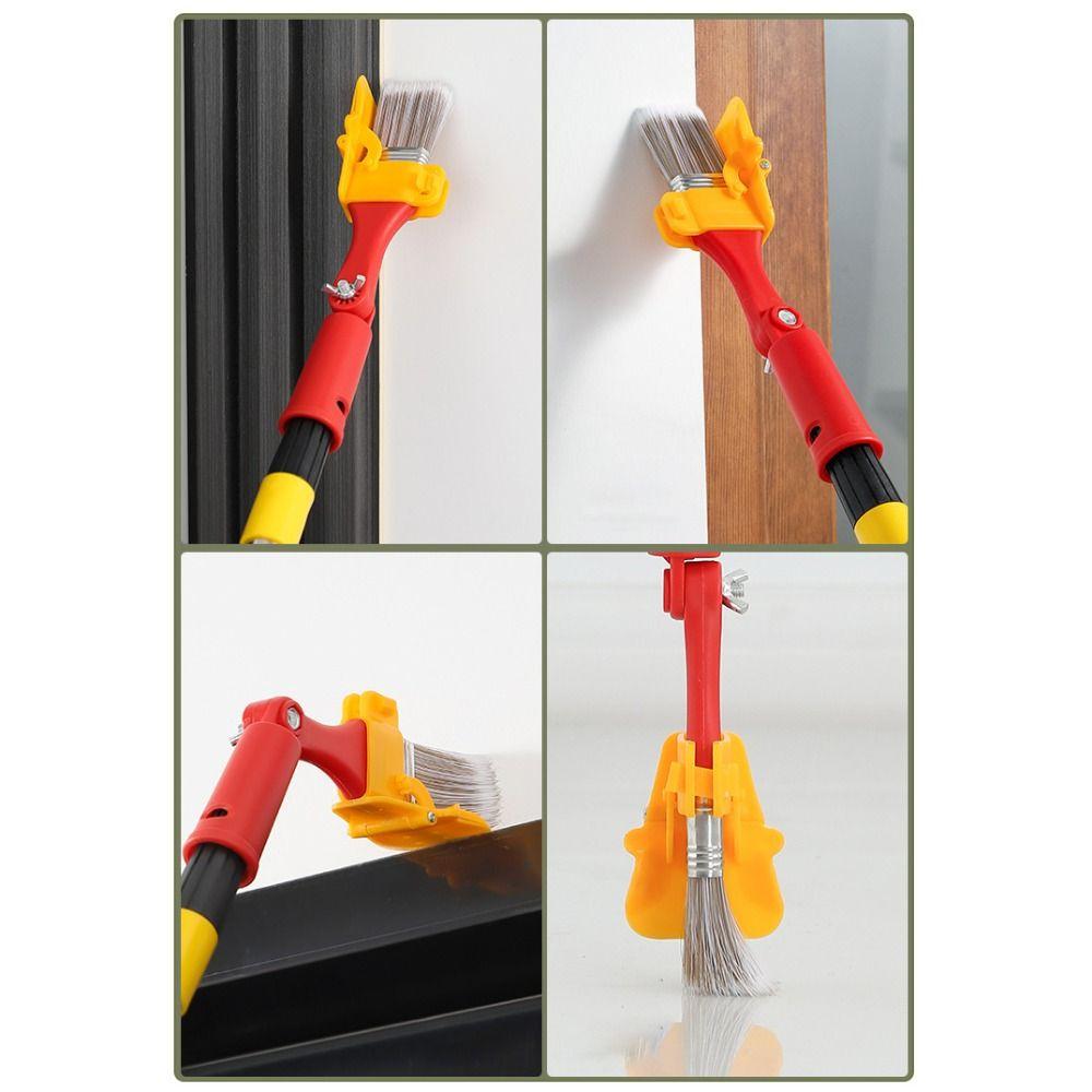 Adjustable Edging Color Separation Brush Soft Bristle Wall Brushing Tools Durable Paint Brush  Room
