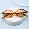 4pcs New Punk Small Oval Women Sunglasses Colorful Frame Rivet Design Sun Glasses Ladies Outdoor Simple Style Shades UV400