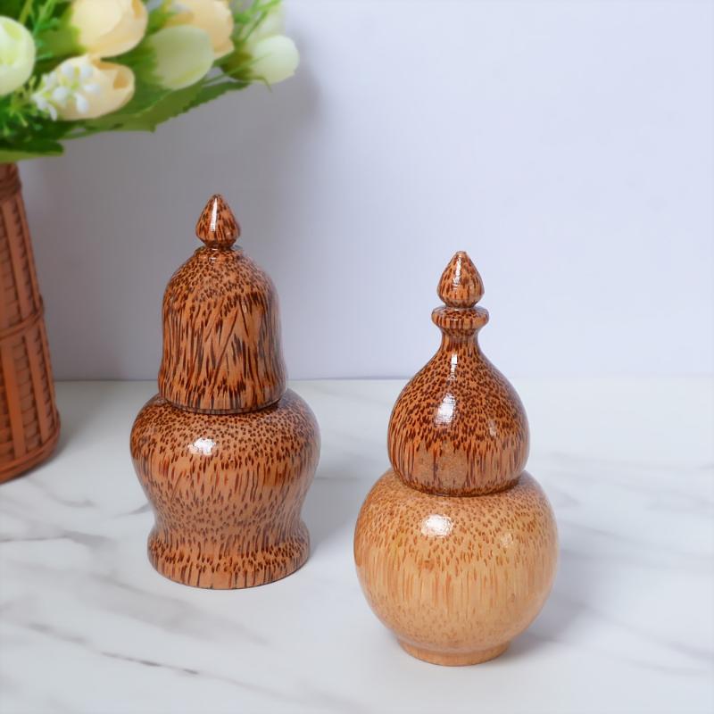 Natural Wood Toothpick Holder With Dustproof Lid Vintage Grain Design For Home Kitchen Dining Table Decor