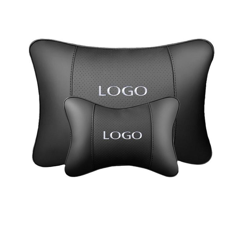 Maserati Car Headrest Neck Pillow & Lumbar Cushion for Ghibli, Quattroporte, Levante