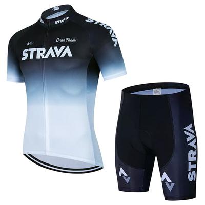 2026 Summer Short-sleeved Cycling Suit Men's Tight-fitting Quick-drying Breathable Mountain Road Bike Bicycle Downhill Suit