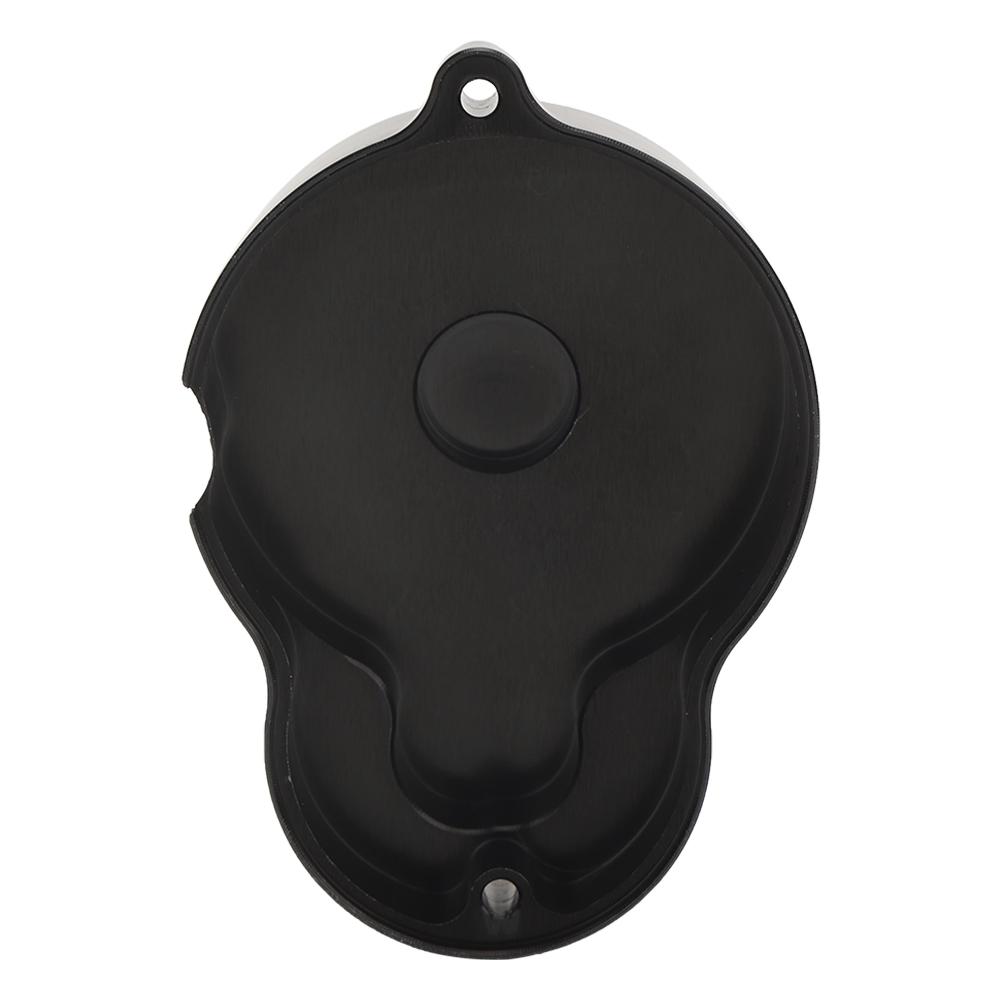 Aluminium Alloy Motor Gear Cover Accessory Fit for RGT Rock Cruiser EX86100 1 10 RC Crawler CarBlack