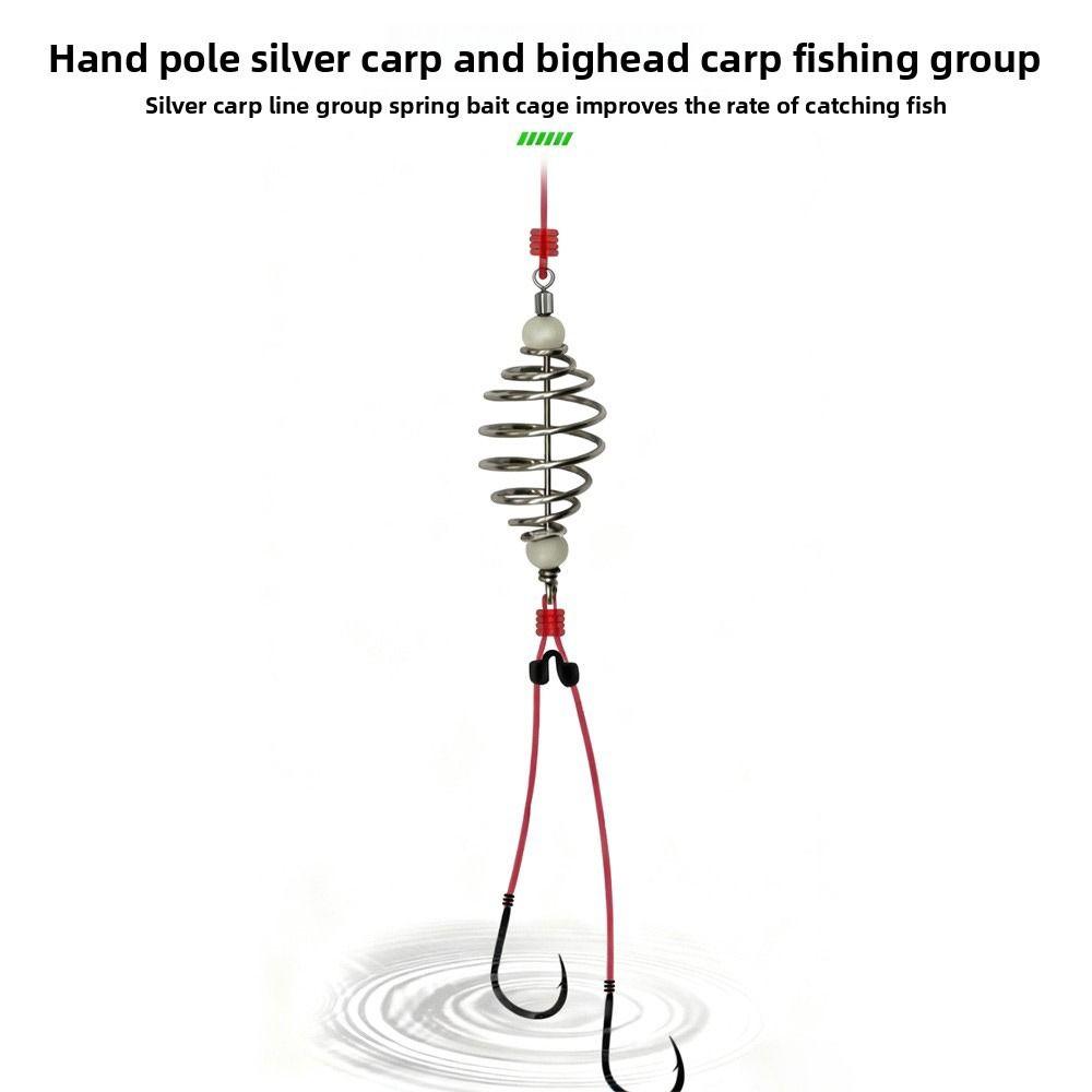 10pcs Luminous Luminous Spring Olive Lure 67mm Inline Hanging Tackle Tackle Spring Lure  Fishing