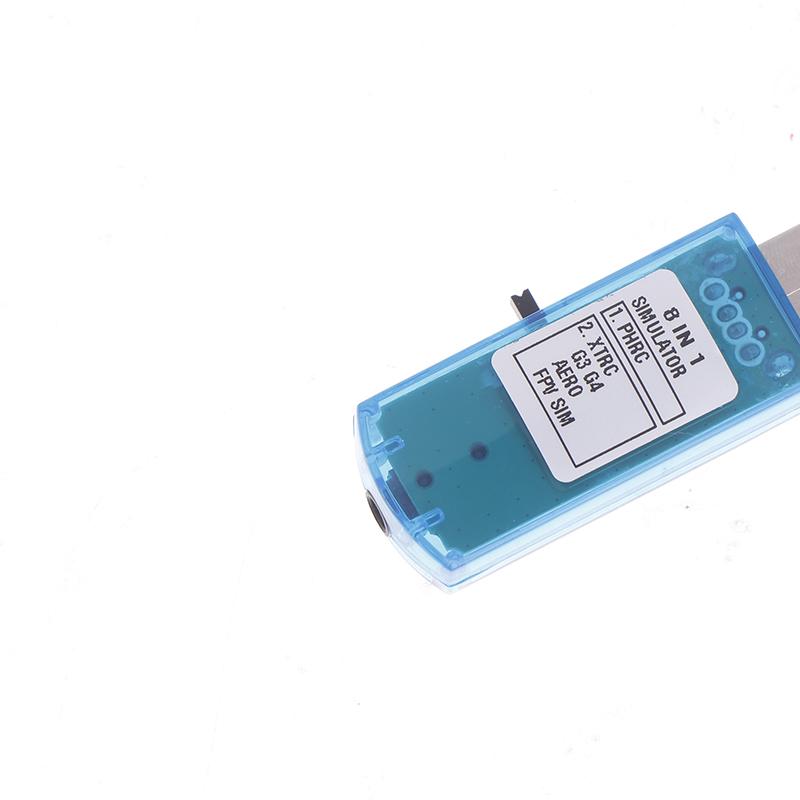 8 i 1 USB Flysimulator Datamaskin Flysimulator For Xtr5 Fms G4 Fpv Fly Helikopter Kontroller