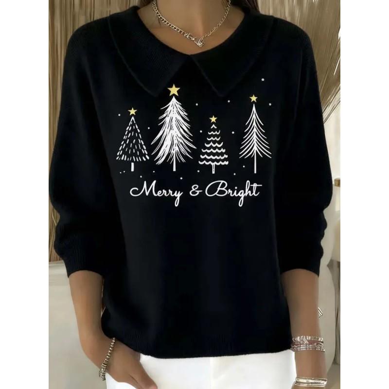 Womens Oversized Long Sleeve Crewneck Sweatshirt 2025 Fall Casual Pullover With 3D Print Acrylic Fabric
