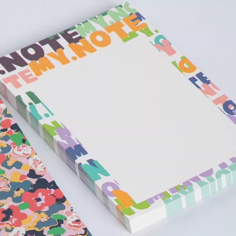 

American-Style Graffiti Notepad: High-Value, Non-Adhesive Sticky Notes for Students 1 notepad