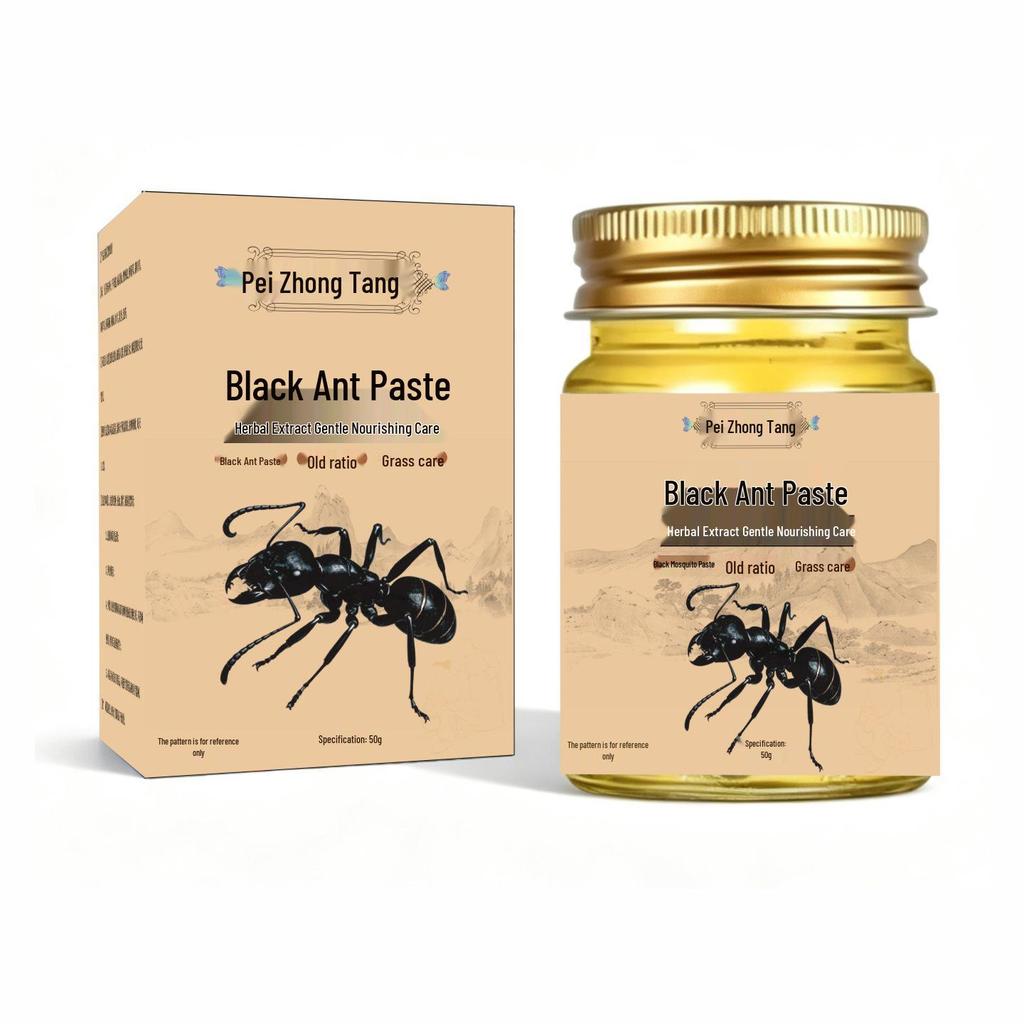 In-Stock Black Ant Moxibustion Paste for Neck, Shoulder, Waist, Leg, Joint, and Massage Relief.