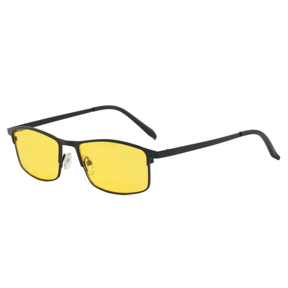 Polarized Metal Sunglasses UV400 Protection Vintage Rectangle Frame Driving Glasses Classic Fashion Eyewear Men Women