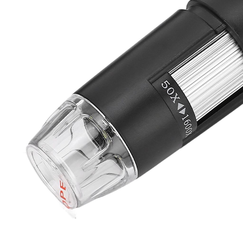 3 in 1 Digitalmikroskop USB-Anschluss HD 1600X Kabelgebundenes Handheld-Tragbares Vergrößerungsmikroskop für IOS