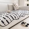High-Grade Linen-like Twill-Shaped Sofa Cushion Living Room Sofa Four Seasons Universal Non-Slip Mat
