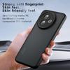For Vivo Y39 5G Case Skin-Touch TPU+PC Matte Phone Shell,Transparent Black