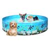 Foldable Non-Slip Swimming Pool Non-inflatable Outdoor Swimming Bath Tub Hard Side Water Pool For Pets Children Adults