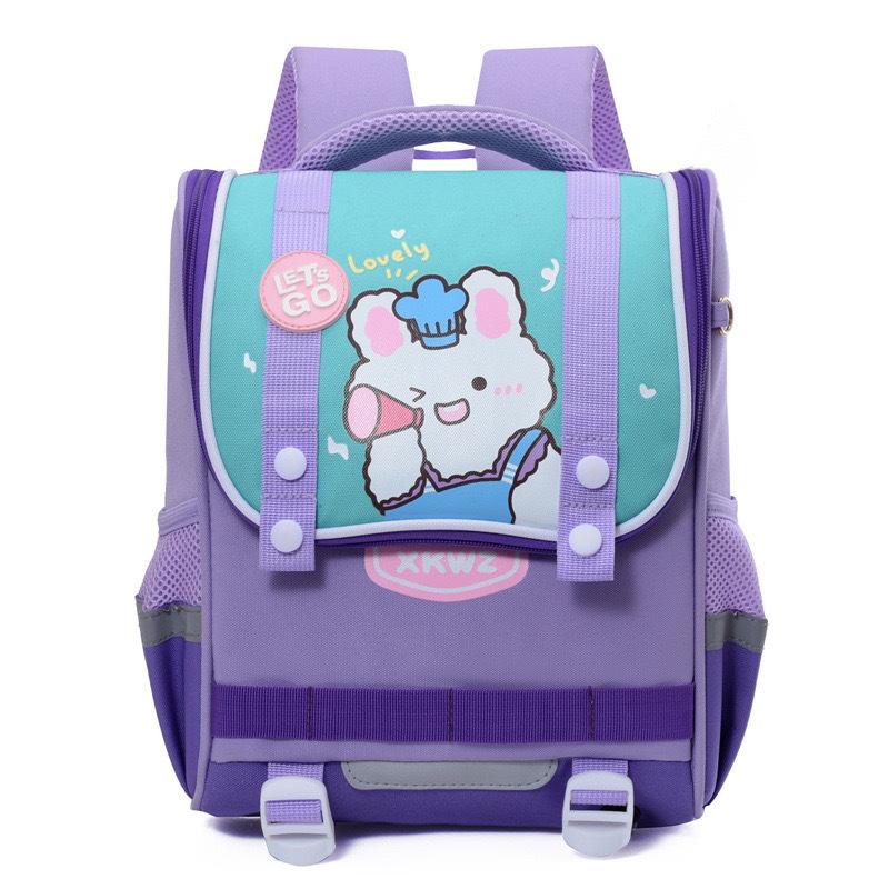 Cartoon Children School Girls Kids Waterproof Backpacks Reflective Strip Primary School BackPack