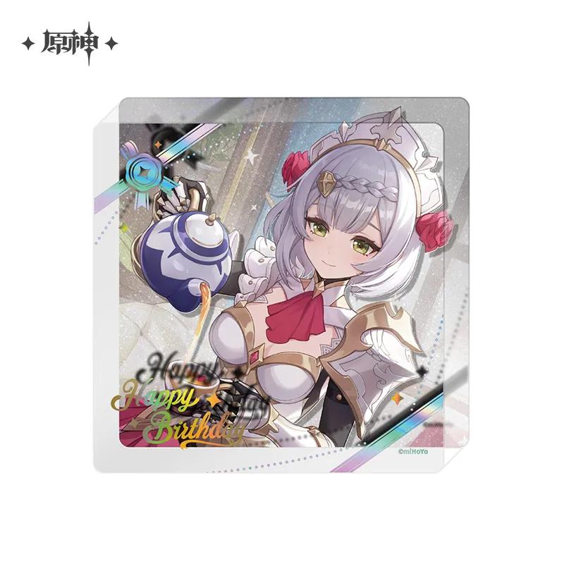 Sunsyea Genshin Impact Official Merch miHoYo Original 2025 Birthday Series Acrylic Coaster Alhaitham Ayato Baizhu Wanderer Diluc