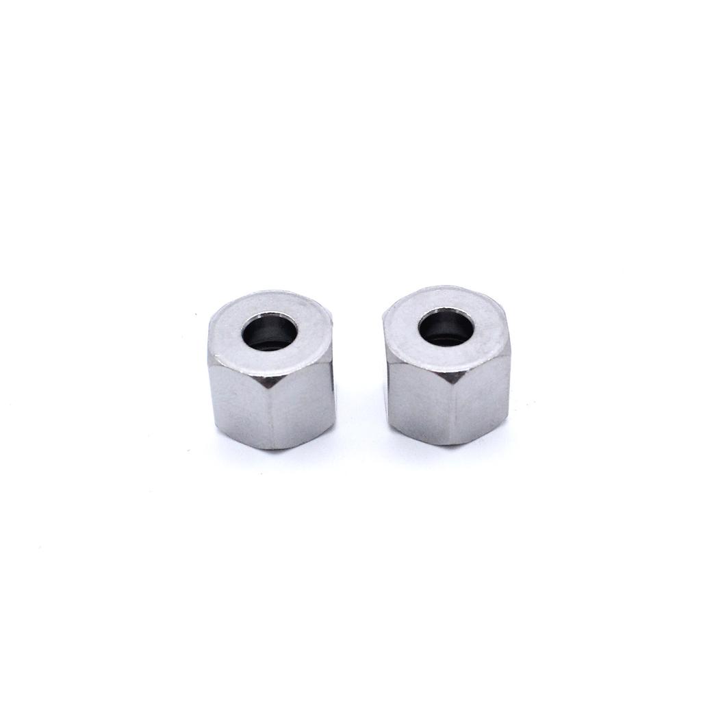 10pcs Universal Brake Line Union Fittings Straight Reducer Compression Kits Connector 3/16" OD Hydraulic Brake Lines Pipe Car