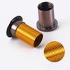 1Pc Anti-theft Door Cat's Eye, Door Mirror High Definition Glass Lens 200 Degrees Wide Angle Anti-skid Anti-rotation Hotel Door Universal Hotel Door