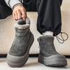 Snow Boots Autumn and Winter Plush Outdoor Warm Plush Thickened Casual Thick-soled Non-slip Snow Tide Shoes