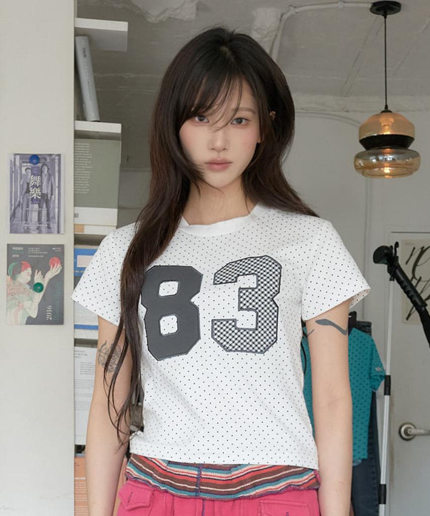 LARTIGENT L24 Patch T-Shirt(Ivory)