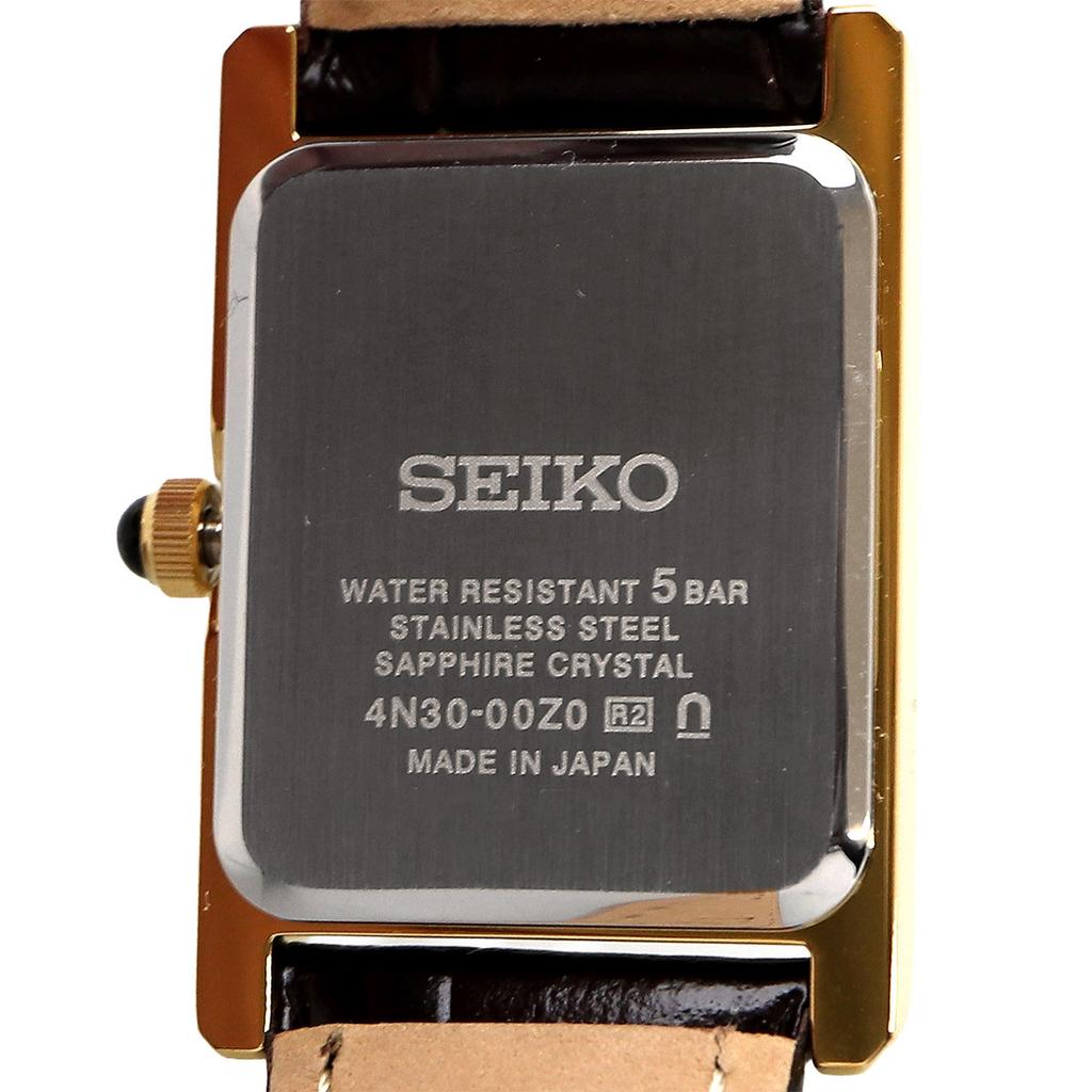 SEIKO Watch Made In Sapphire 50M Water Overseas Model Essentials, Japan, Quartz, Crystal, Resistant, Women's, SWR110, [ D]