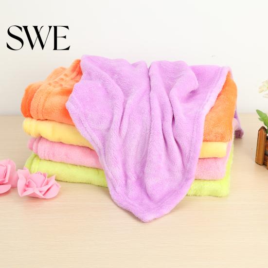Couvertures en Polaire Corail Couleur Unie Peluche Couleur Unie Universelle Épaisse pour Canapé Canapé Couverture en Fourrure