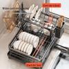 Zhai Qingsong Multifunctional Foldable Kitchen Dish Drying Rack