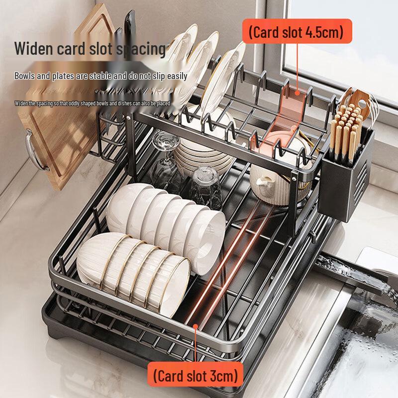 Zhai Qingsong Multifunctional Foldable Kitchen Dish Drying Rack