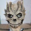 Realistic Latex Skull Mask For Halloween Parties Skeleton Face Covering Horror Cosplay Costume Accessory