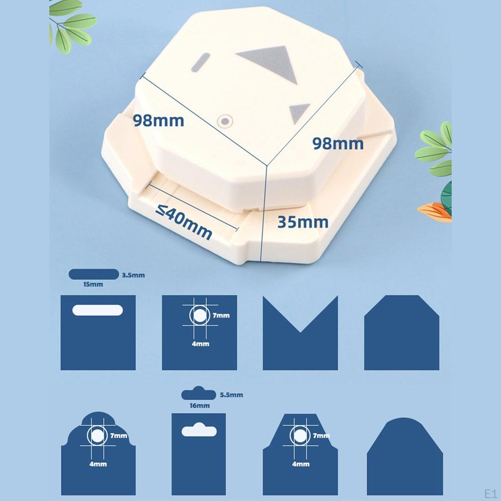 And Hole Puncher for Paper Trimming Crafting