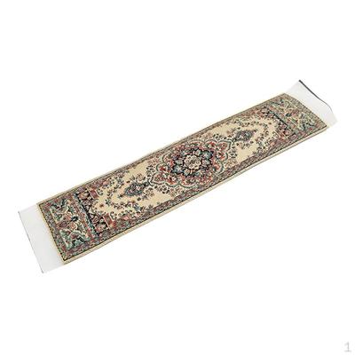 1/12 Scale Doll House Miniature Woven Turkish Style Rugs Carpet