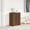 Shoe Rack Brown Oak Effect 57 x 34 x 76 cm Particleboard