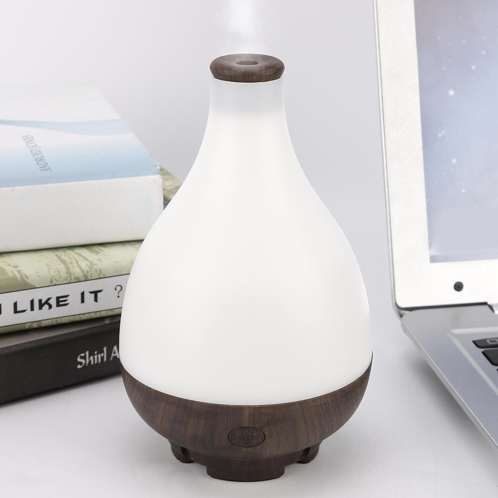 Ultrasonic Mini USB Humidifier Air Purifier Car Bedroom Office (Dark Color)